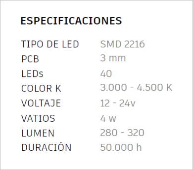 FOCO LED SOBREPONER SC NEGRO 5W 85x85x5 L160 85 5N LUZ NEUTRA 4500