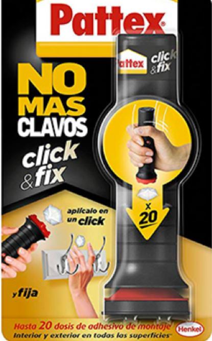 PATEX CLICK &amp; FIX 20 DOSIS NO MAS CLAVOS