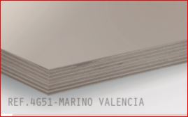 CANTO PVC MARINO VALENCIA 0.8MM 23MM 150M RAYADO MTO=