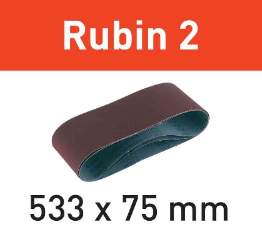 CINTA LIJAR RUBIN 75/533X75 -P180   (HFE)